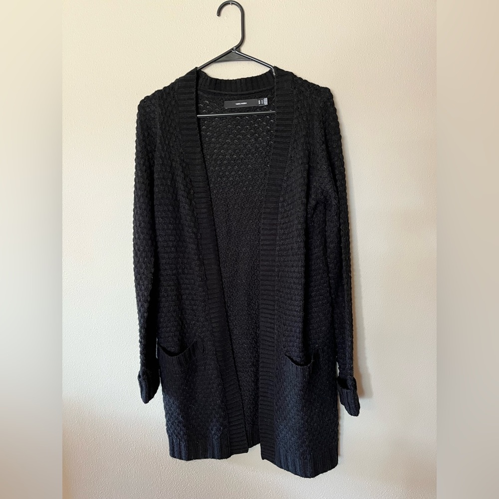 Womens black cardigan